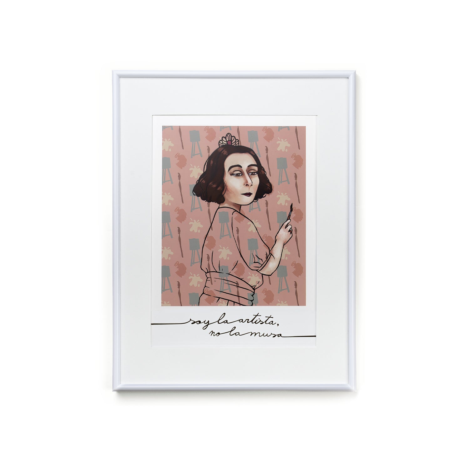 Ilustración "Jacqueline Marval - Pintora"