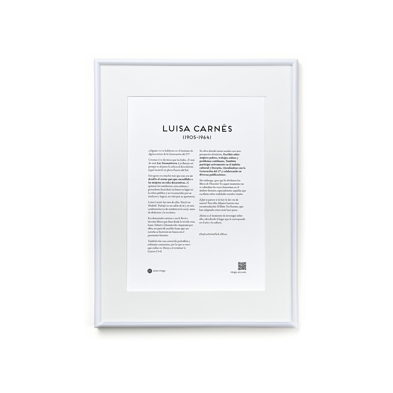 Ilustración "Luisa Carnés - Escritora"